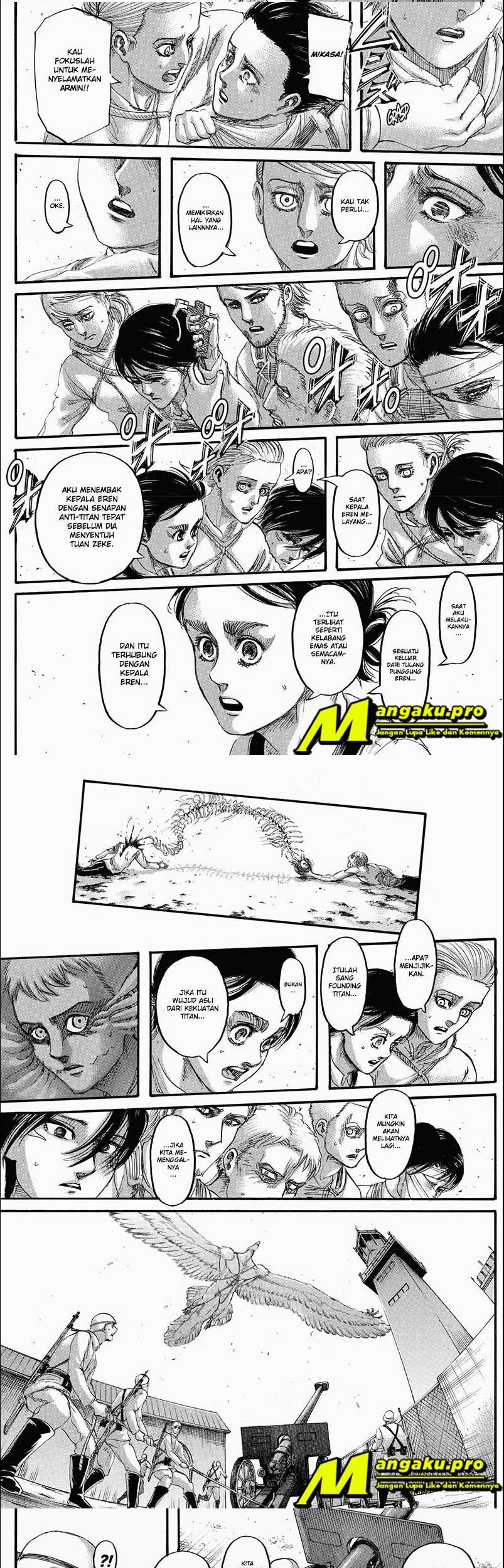 Shingeki no Kyojin Chapter 136.1 - halaman 6
