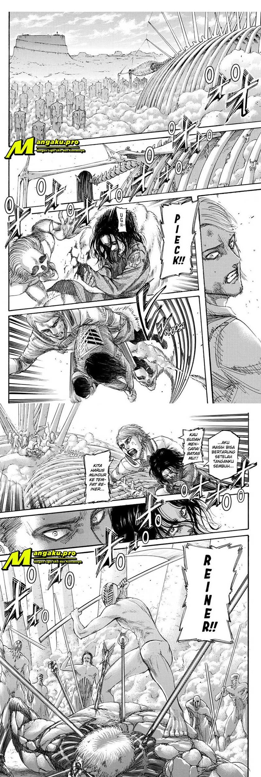 Shingeki no Kyojin Chapter 137.1 - halaman 11