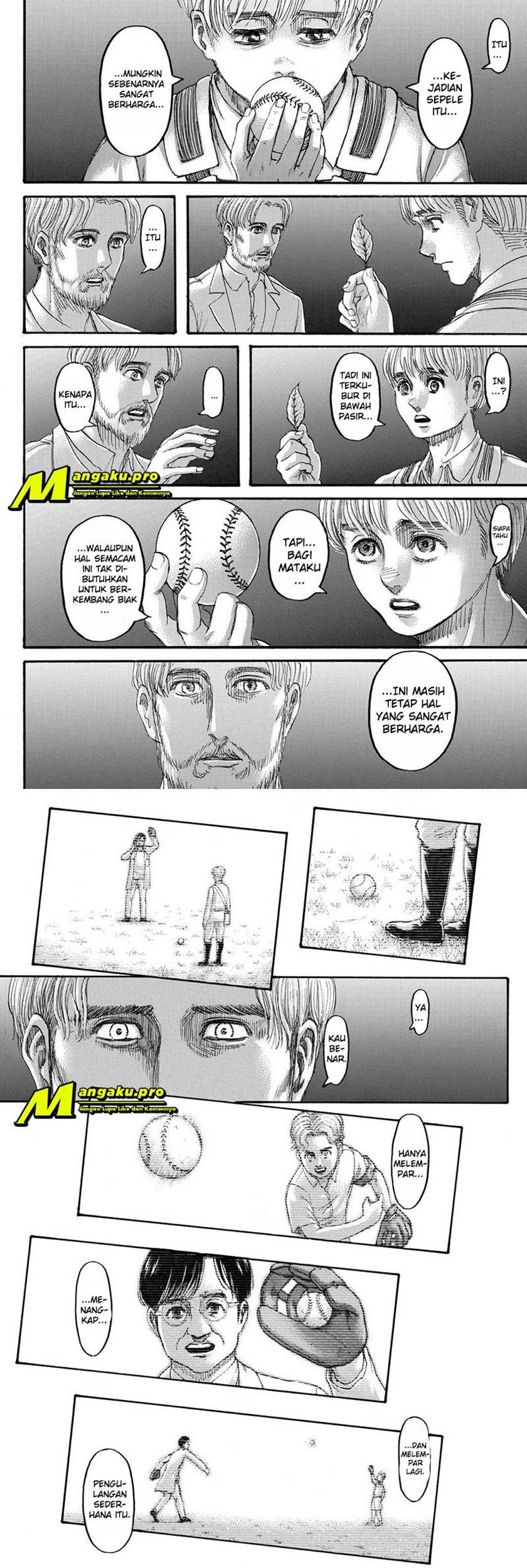 Shingeki no Kyojin Chapter 137.1 - halaman 9