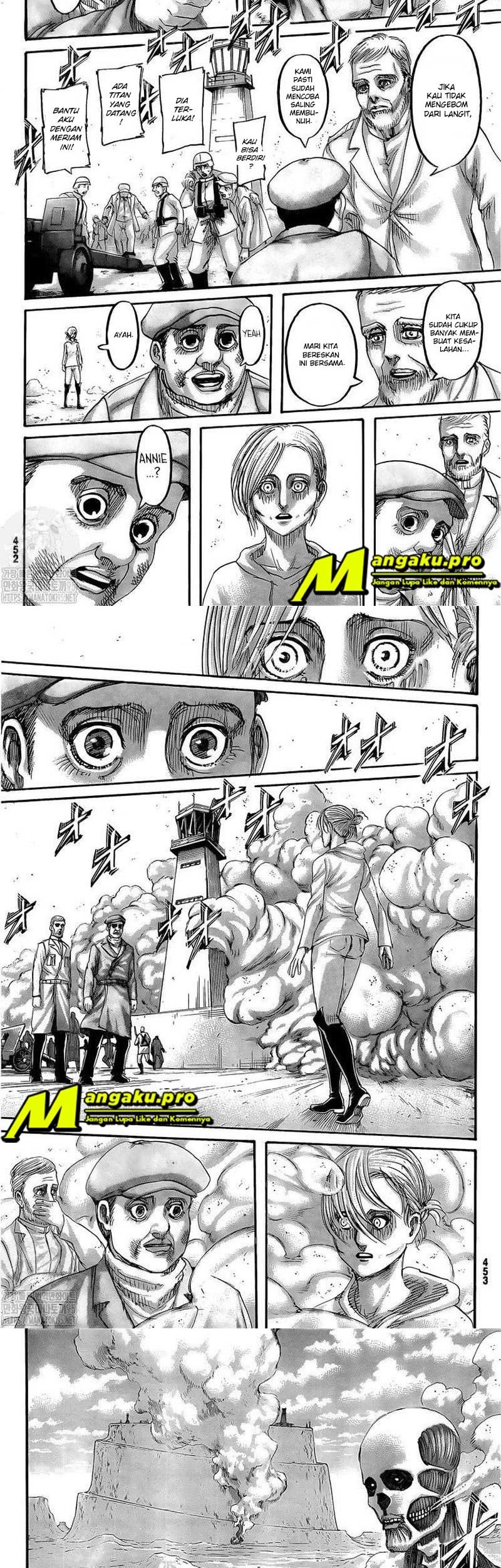 Shingeki no Kyojin Chapter 138.1 - halaman 8