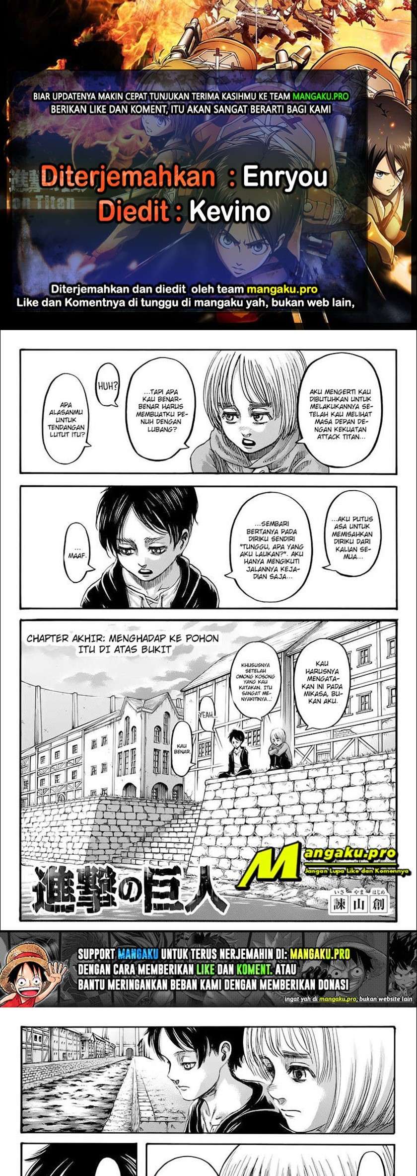 Shingeki no Kyojin Chapter 139.1 - halaman 1