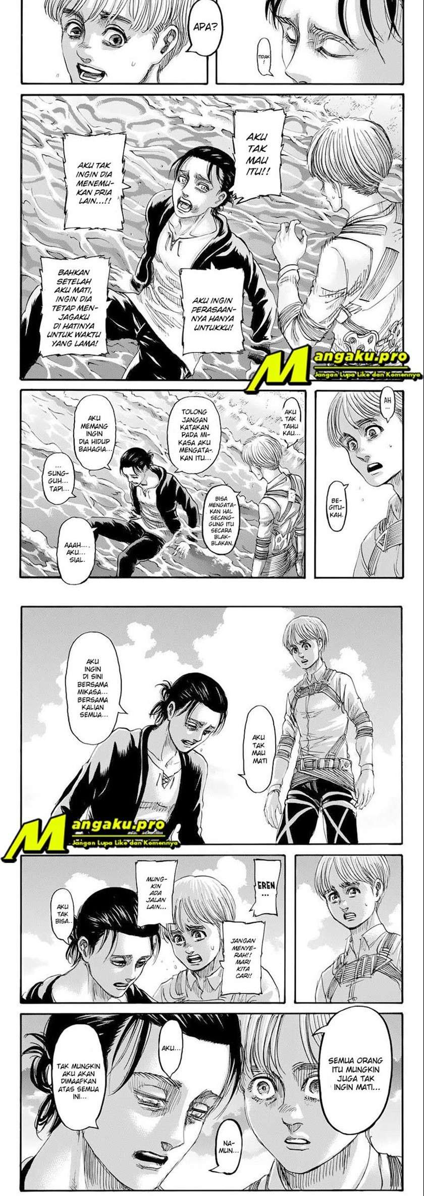 Shingeki no Kyojin Chapter 139.1 - halaman 8