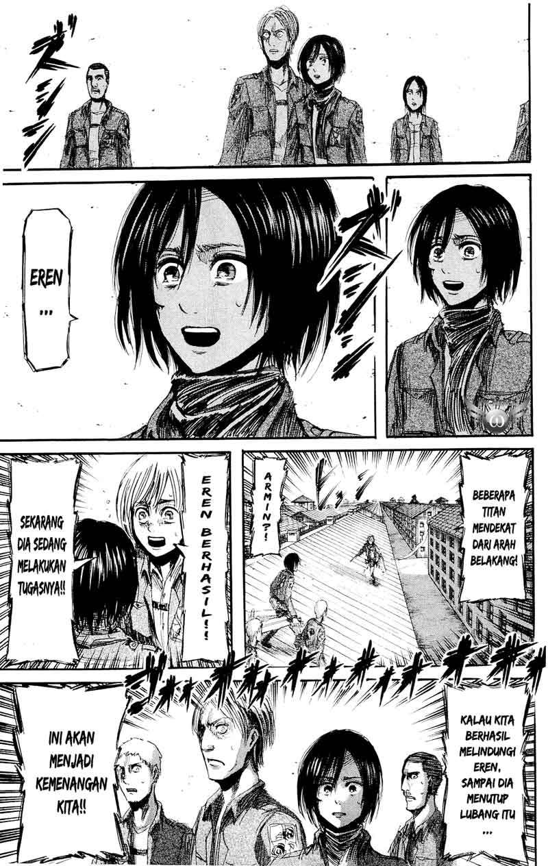 Shingeki no Kyojin Chapter 14 - halaman 21