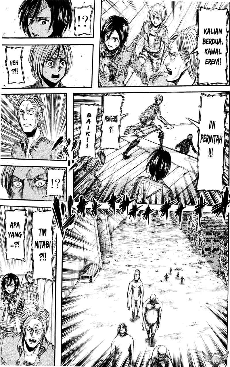 Shingeki no Kyojin Chapter 14 - halaman 23