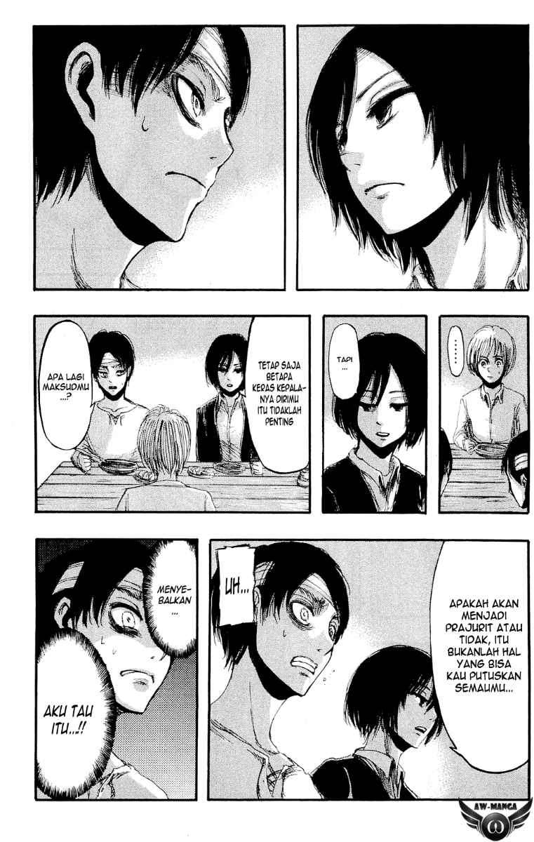 Shingeki no Kyojin Chapter 16 - halaman 12
