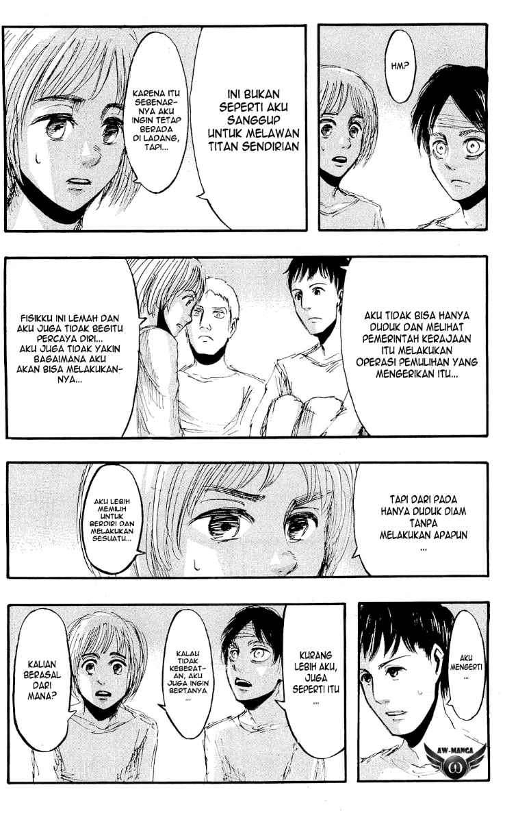 Shingeki no Kyojin Chapter 16 - halaman 19