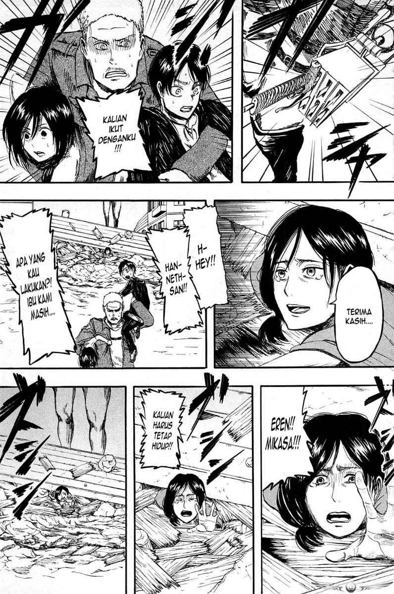 Shingeki no Kyojin Chapter 2 - halaman 19