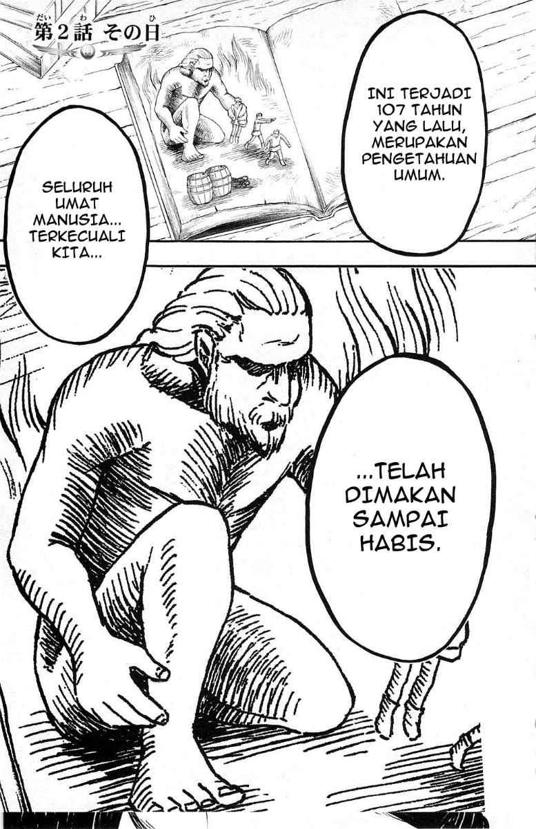 Shingeki no Kyojin Chapter 2 - halaman 2