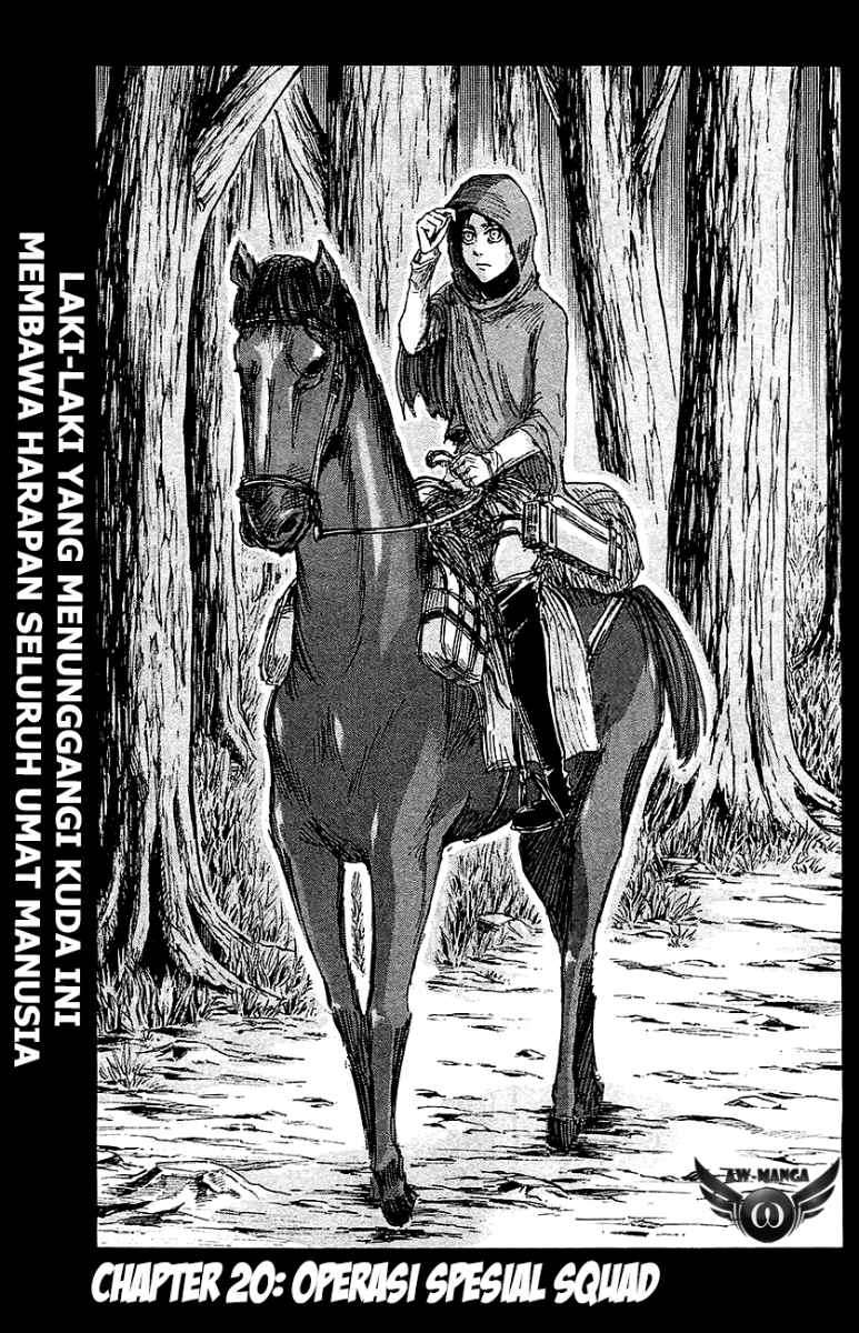 Shingeki no Kyojin Chapter 20 - halaman 3