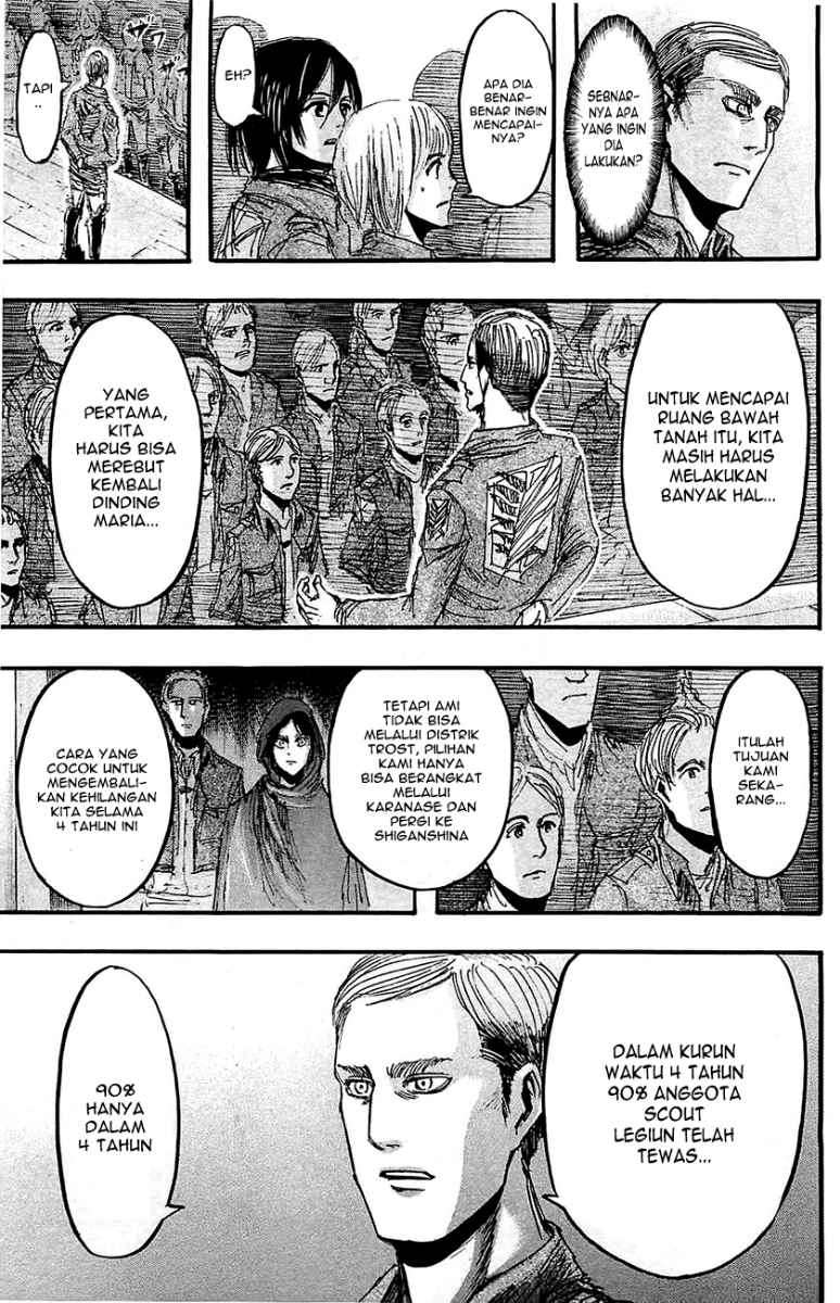 Shingeki no Kyojin Chapter 21 - halaman 19