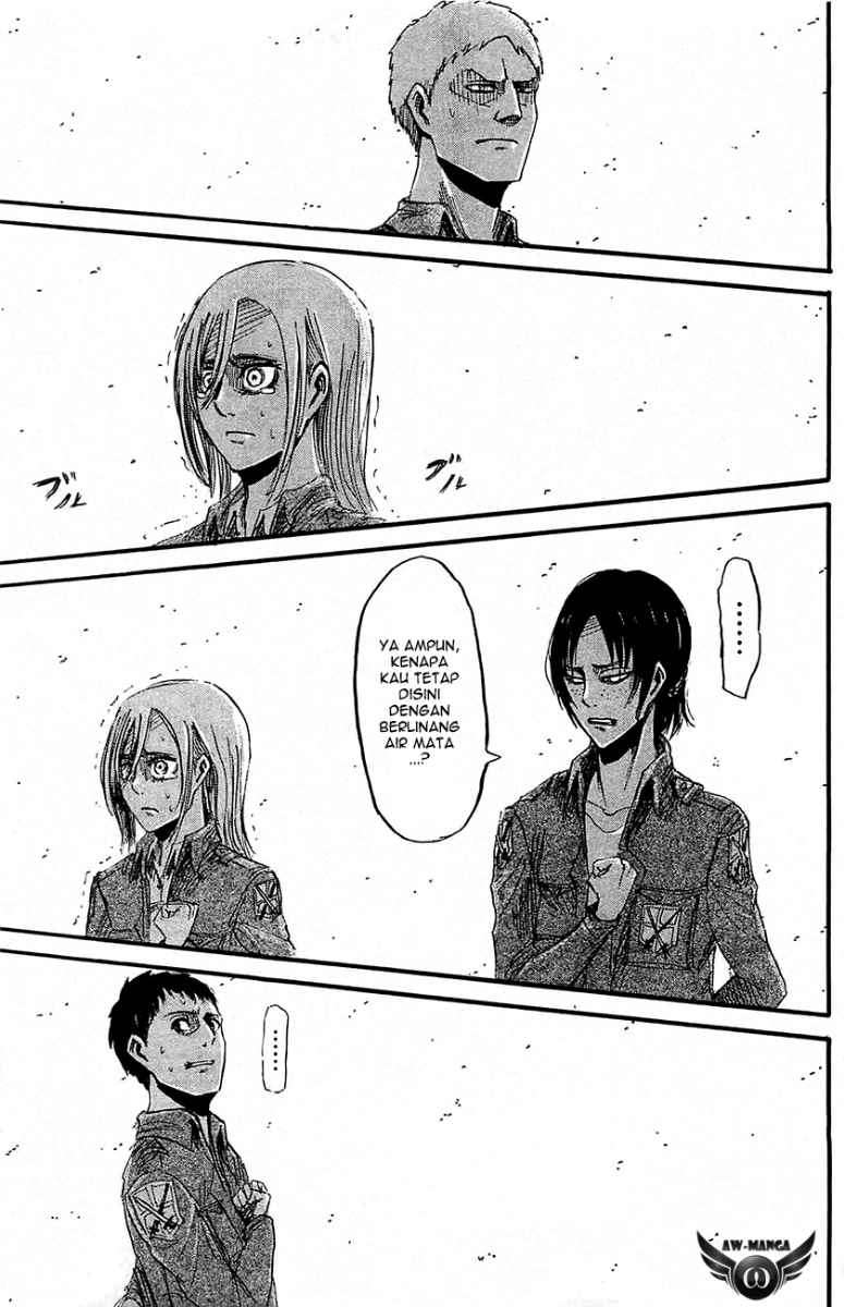 Shingeki no Kyojin Chapter 21 - halaman 33
