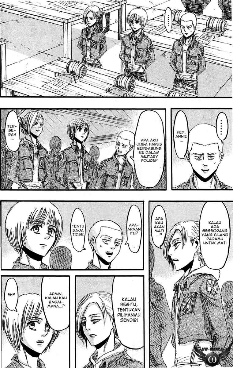 Shingeki no Kyojin Chapter 21 - halaman 8