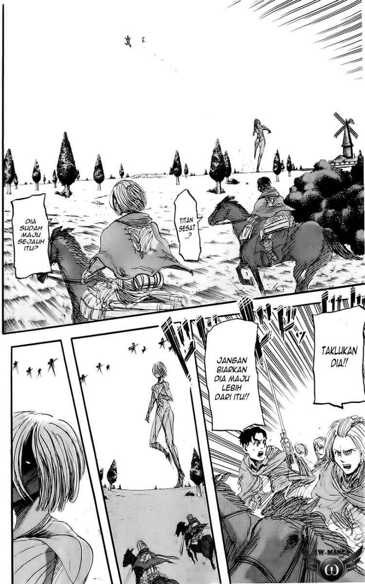 Shingeki no Kyojin Chapter 24 - halaman 32