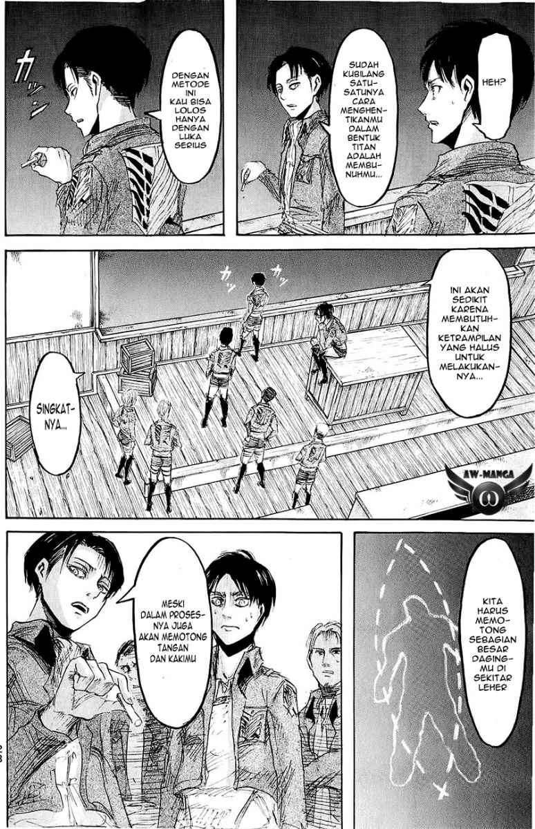 Shingeki no Kyojin Chapter 25 - halaman 32
