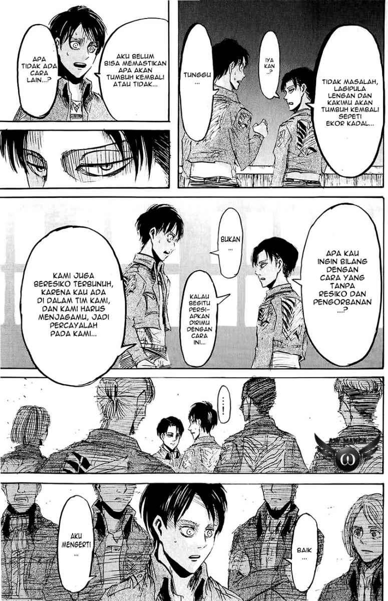 Shingeki no Kyojin Chapter 25 - halaman 33