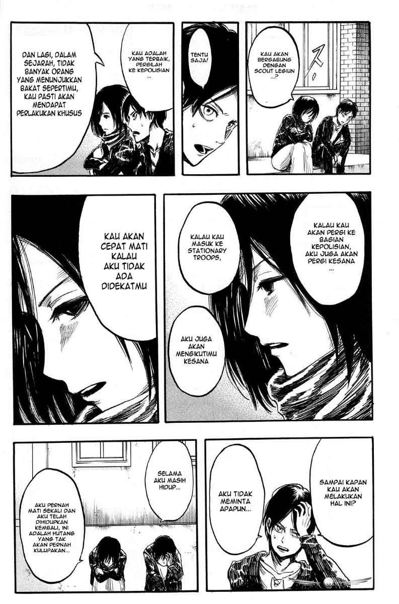 Shingeki no Kyojin Chapter 3 - halaman 16