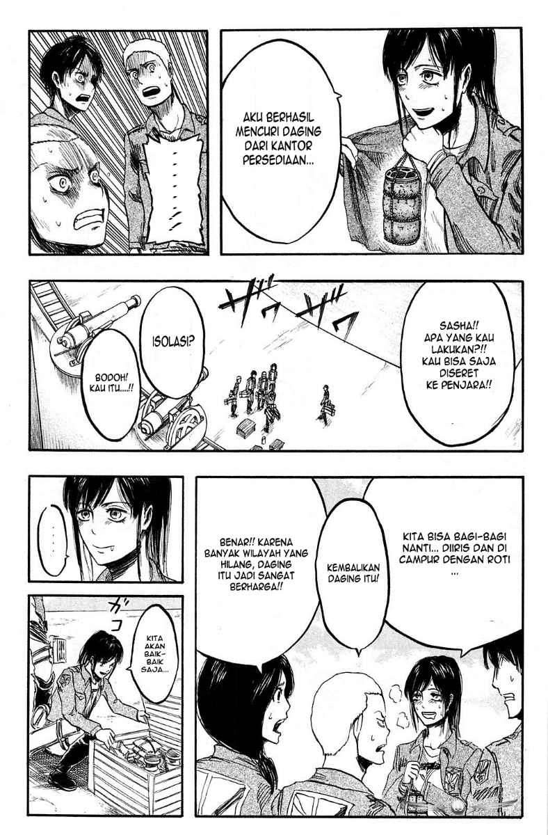 Shingeki no Kyojin Chapter 3 - halaman 27