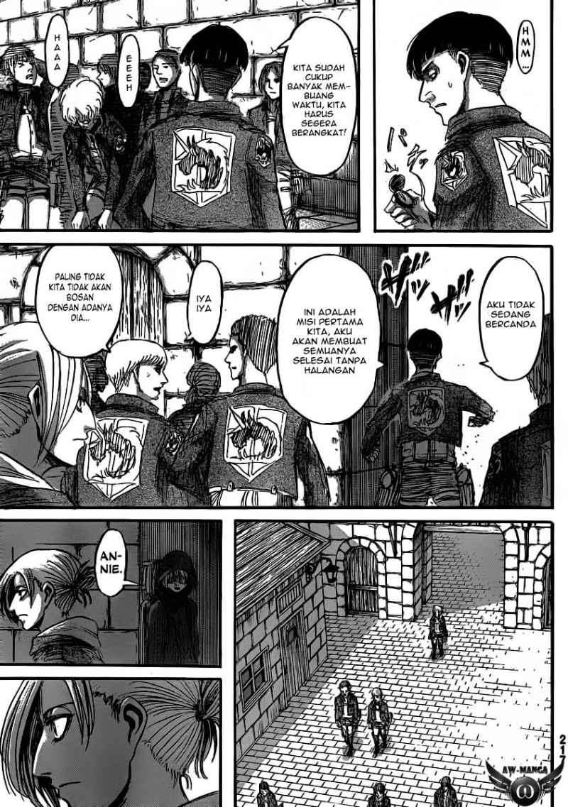 Shingeki no Kyojin Chapter 31 - halaman 19