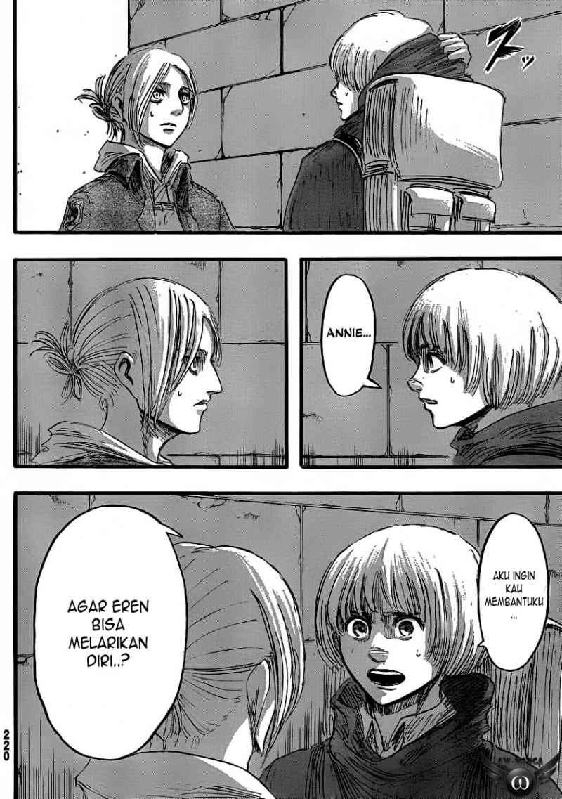 Shingeki no Kyojin Chapter 31 - halaman 22