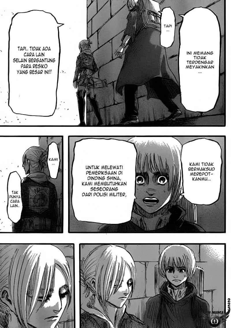 Shingeki no Kyojin Chapter 31 - halaman 25