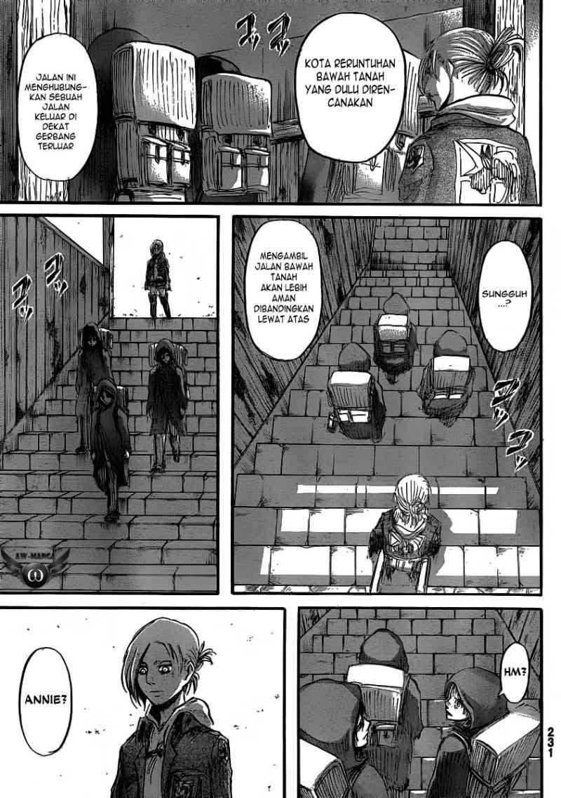 Shingeki no Kyojin Chapter 31 - halaman 33