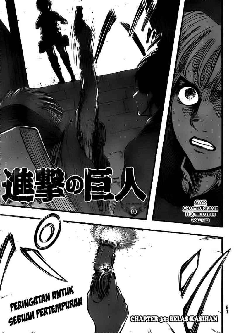 Shingeki no Kyojin Chapter 32 - halaman 2