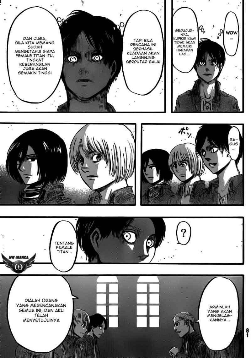 Shingeki no Kyojin Chapter 32 - halaman 25