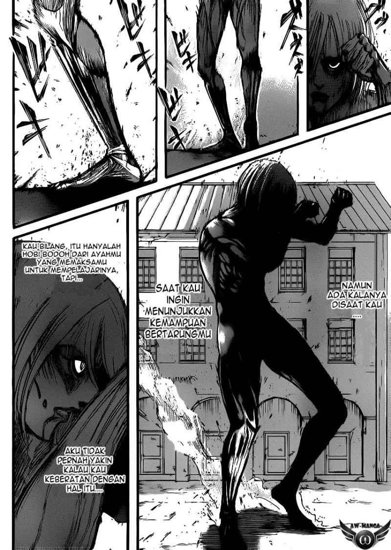 Shingeki no Kyojin Chapter 33 - halaman 22