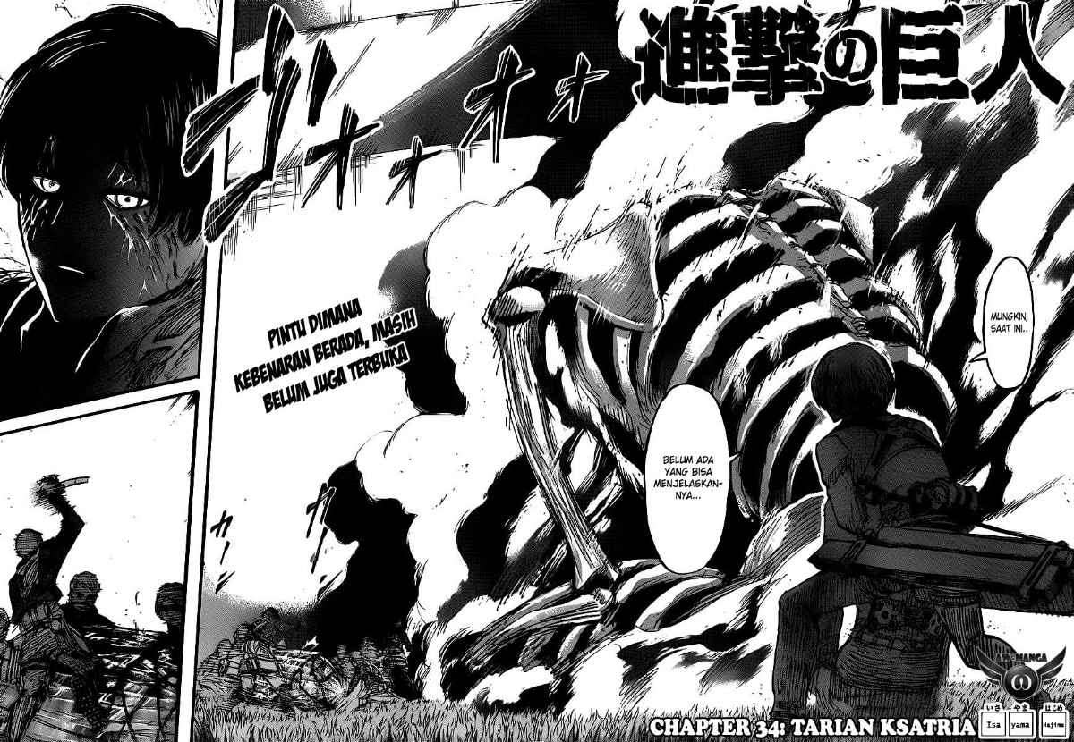 Shingeki no Kyojin Chapter 34 - halaman 3