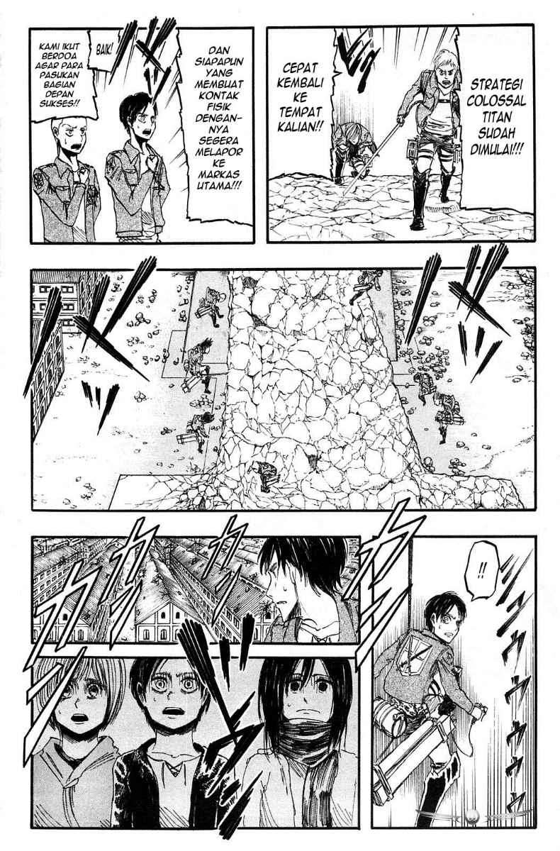 Shingeki no Kyojin Chapter 4 - halaman 15