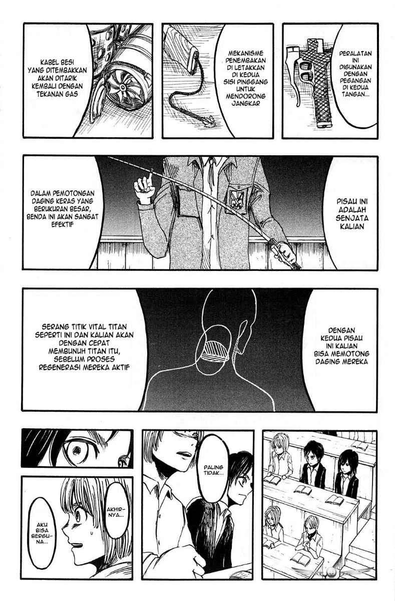 Shingeki no Kyojin Chapter 4 - halaman 27