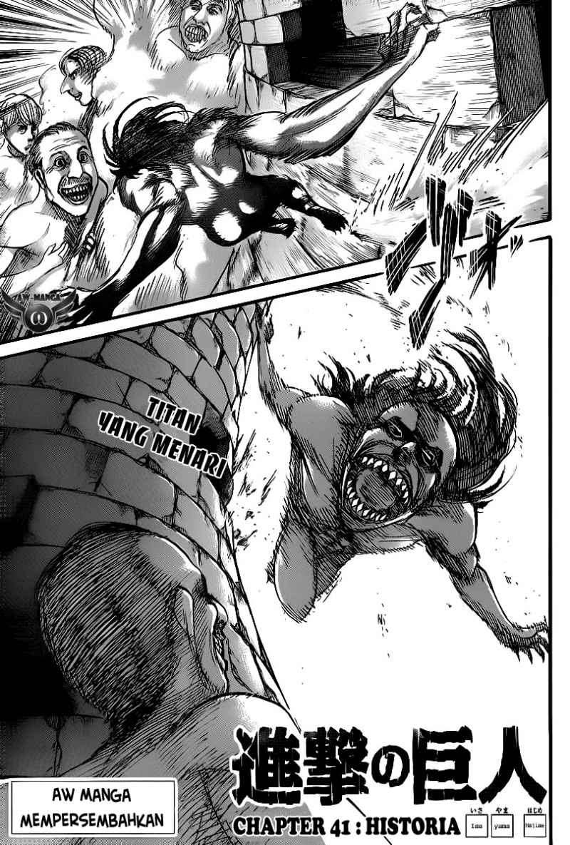 Shingeki no Kyojin Chapter 41 - halaman 2