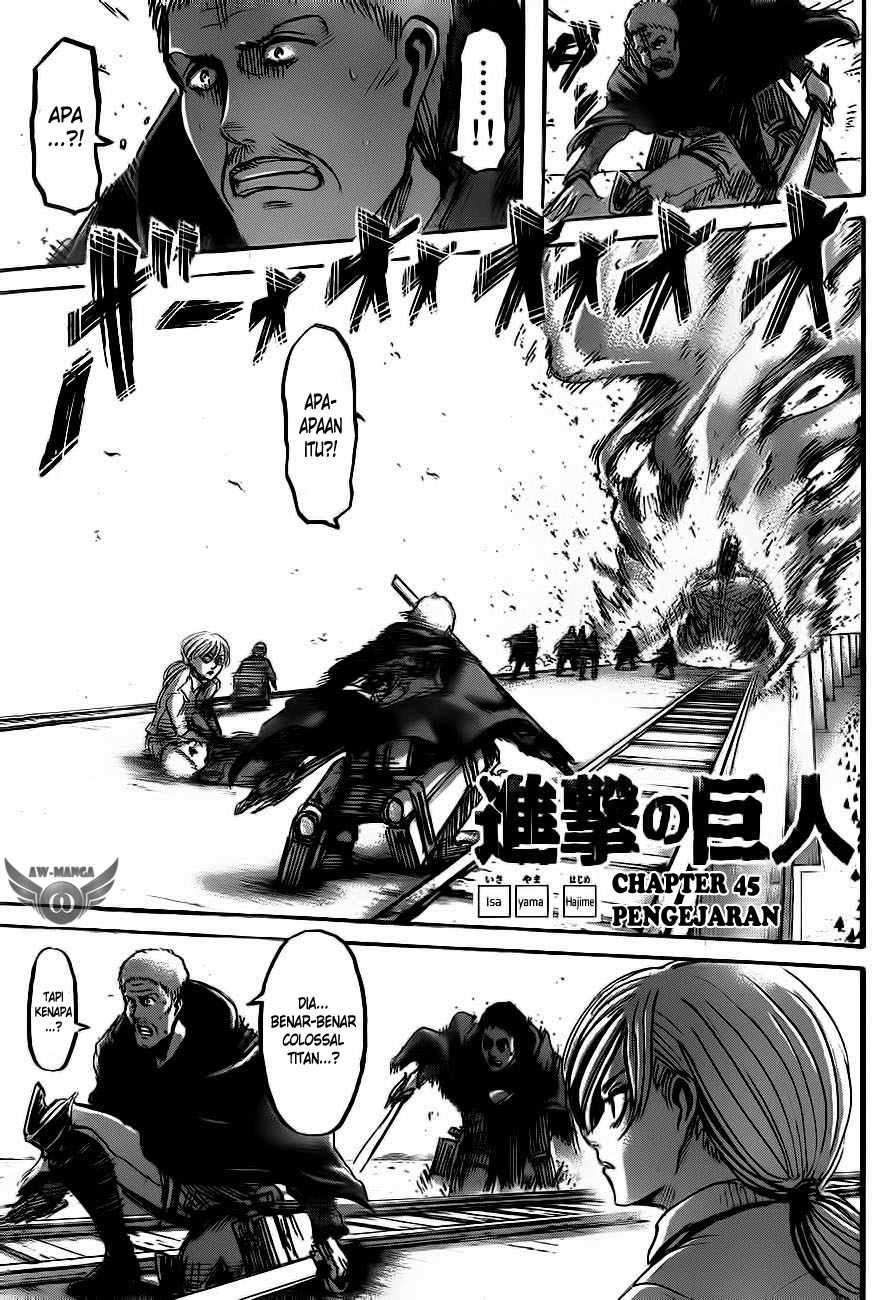 Shingeki no Kyojin Chapter 45 - halaman 2
