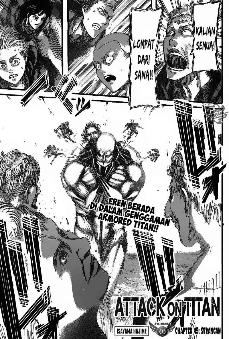 Shingeki no Kyojin Chapter 49 - halaman 2