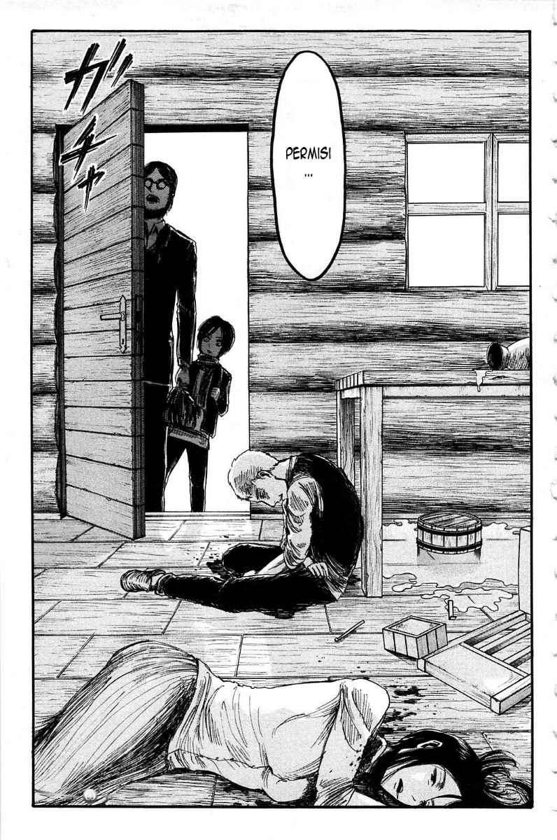 Shingeki no Kyojin Chapter 5 - halaman 33