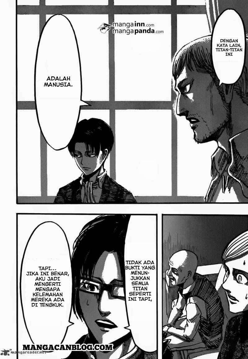 Shingeki no Kyojin Chapter 51 - halaman 33