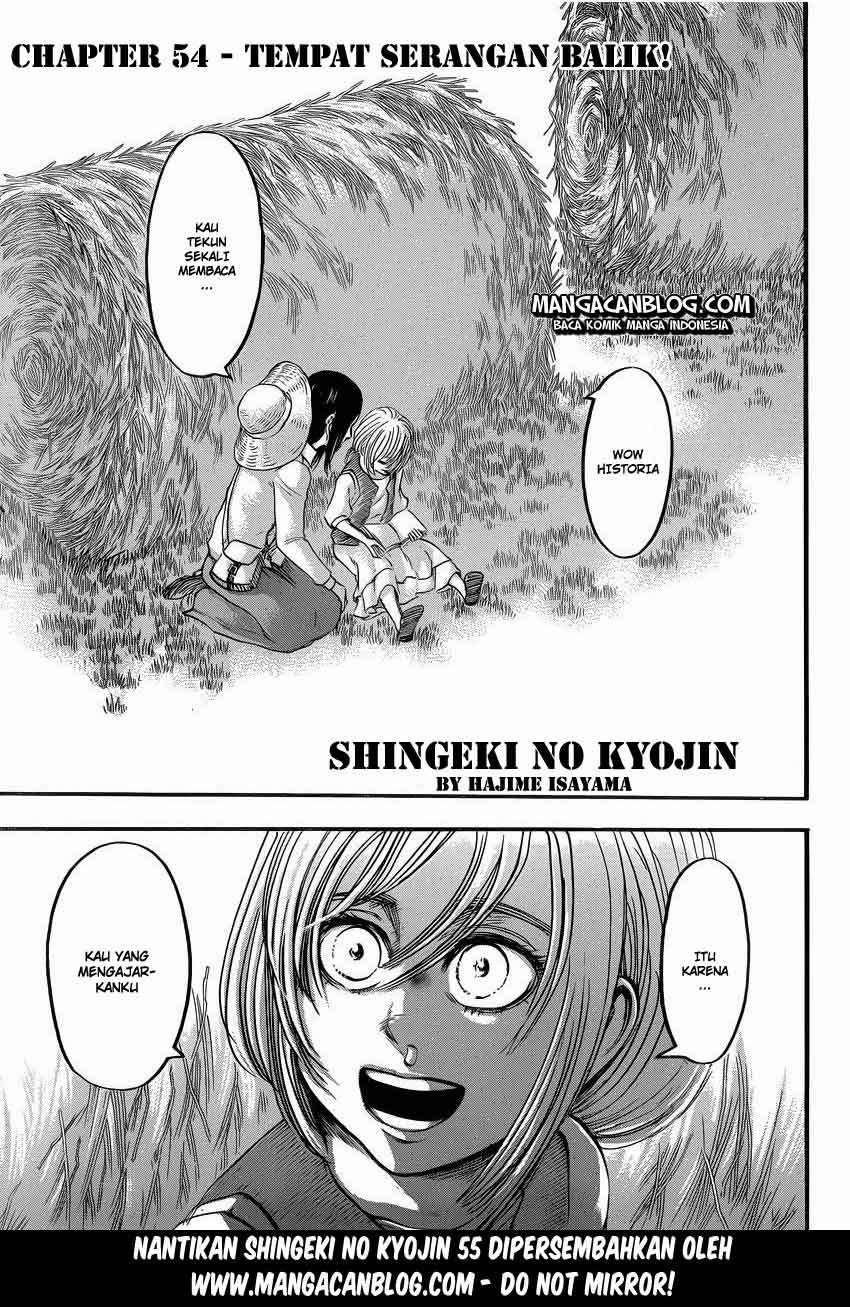 Shingeki no Kyojin Chapter 54 - halaman 2