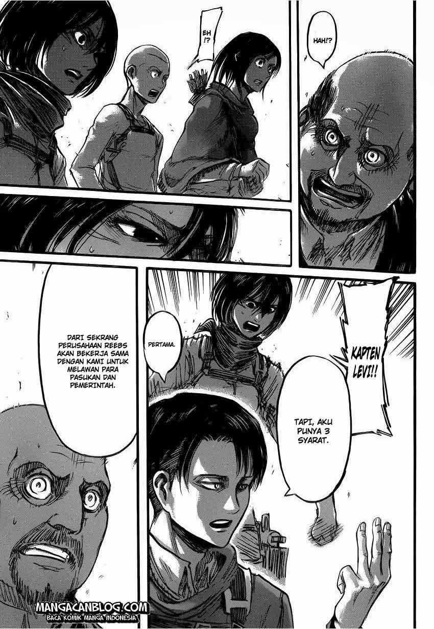 Shingeki no Kyojin Chapter 54 - halaman 32