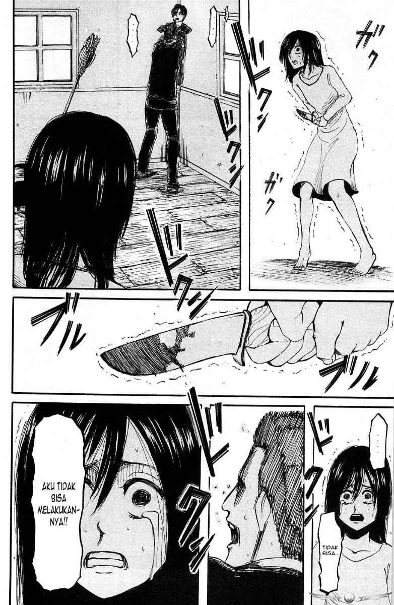 Shingeki no Kyojin Chapter 6 - halaman 22