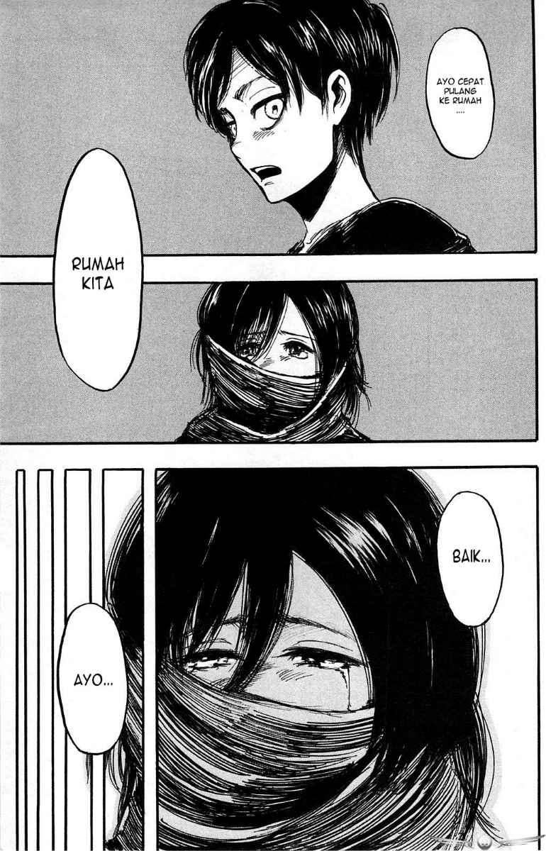 Shingeki no Kyojin Chapter 6 - halaman 33