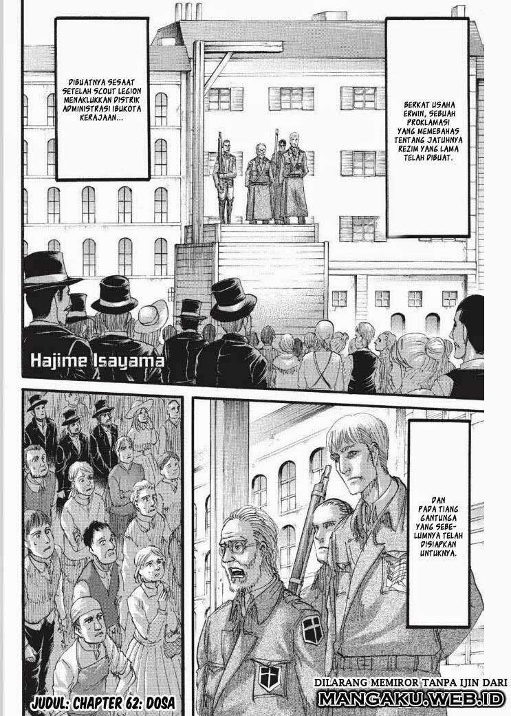Shingeki no Kyojin Chapter 62 - halaman 2