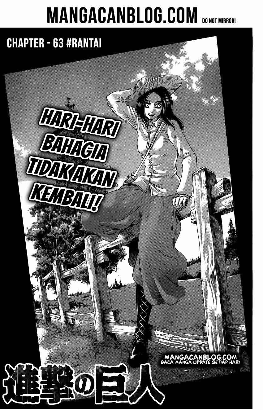 Shingeki no Kyojin Chapter 63 - halaman 2