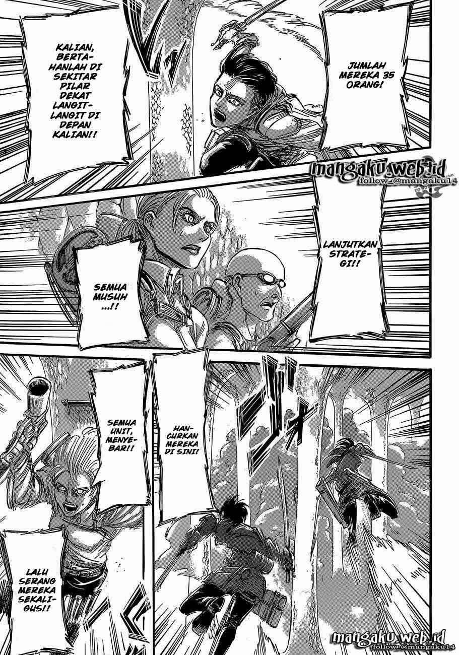 Shingeki no Kyojin Chapter 64 - halaman 16
