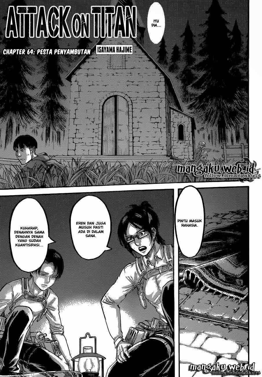 Shingeki no Kyojin Chapter 64 - halaman 2
