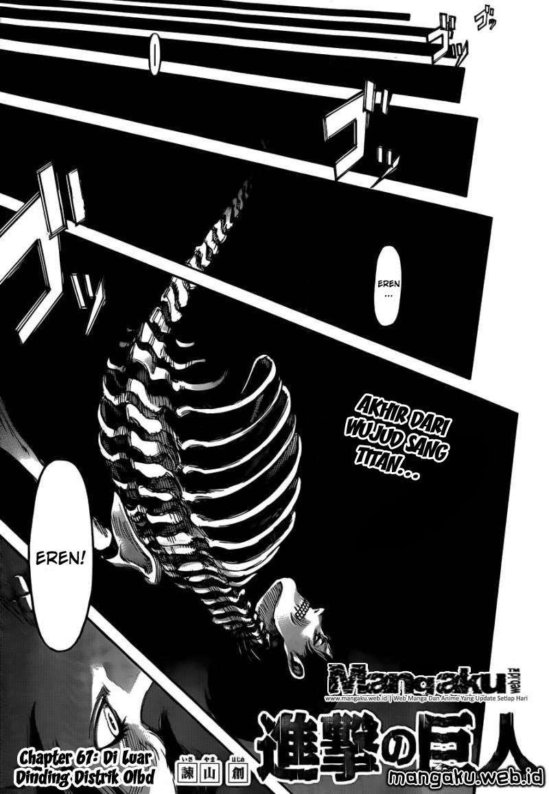 Shingeki no Kyojin Chapter 67 - halaman 1