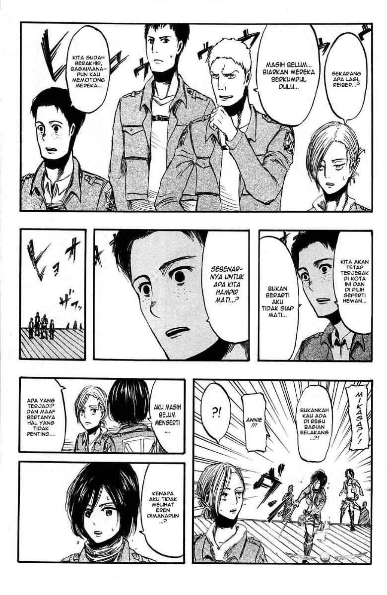 Shingeki no Kyojin Chapter 7 - halaman 12
