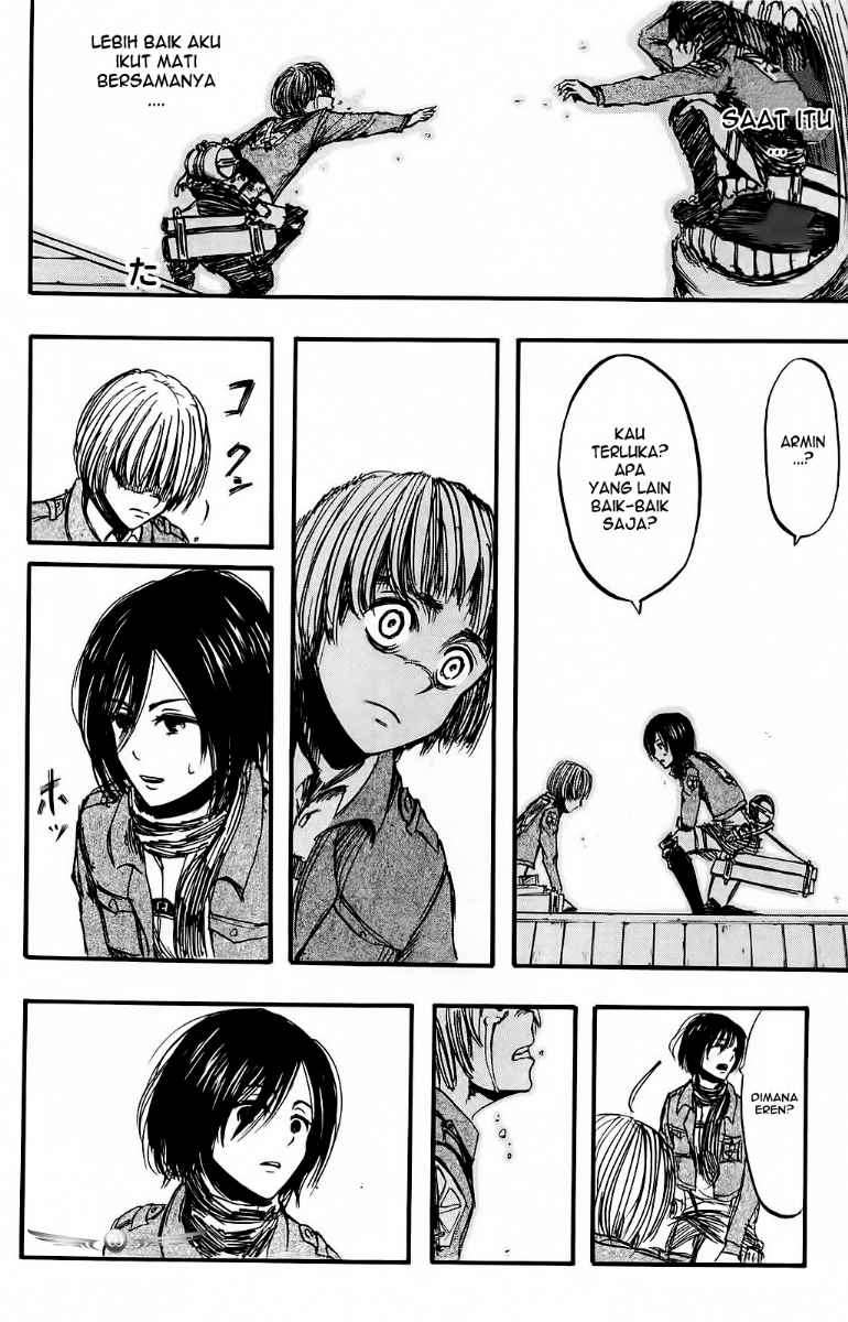 Shingeki no Kyojin Chapter 7 - halaman 14