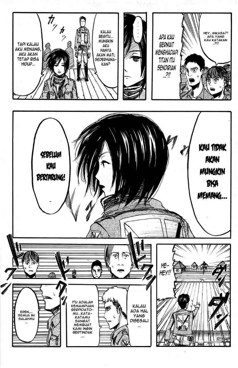 Shingeki no Kyojin Chapter 7 - halaman 19