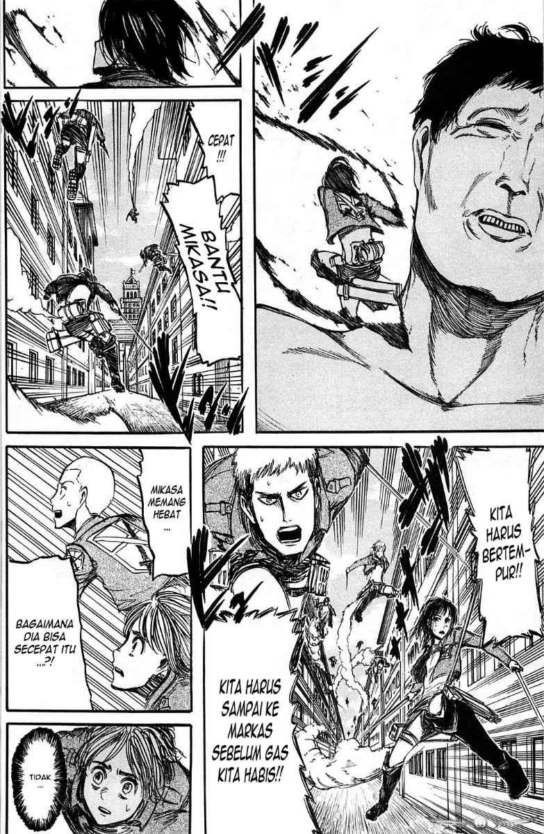 Shingeki no Kyojin Chapter 7 - halaman 22
