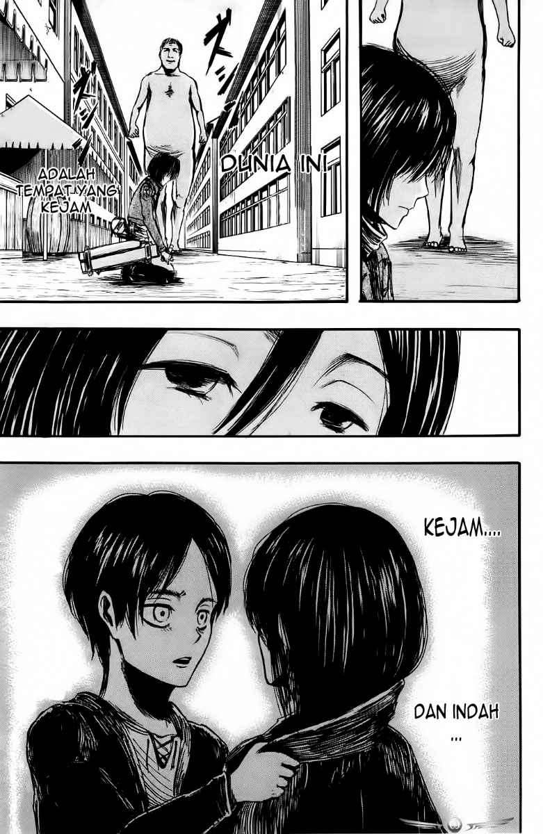 Shingeki no Kyojin Chapter 7 - halaman 25